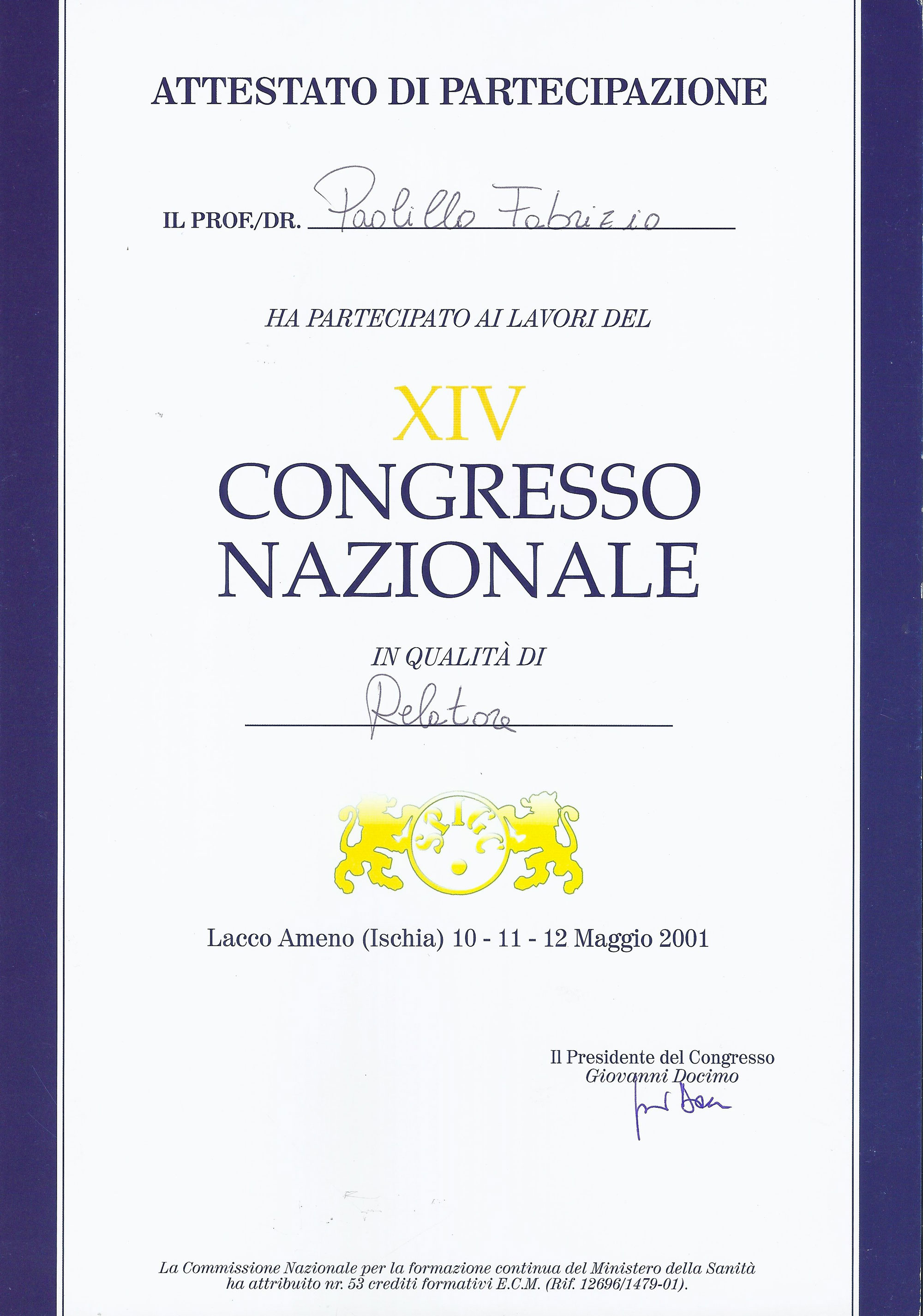 XIV Congresso Nazionale