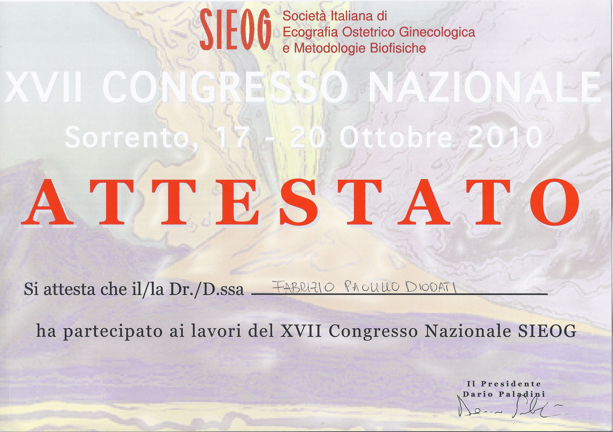 SIEOG - XVII Congresso Nazionale 